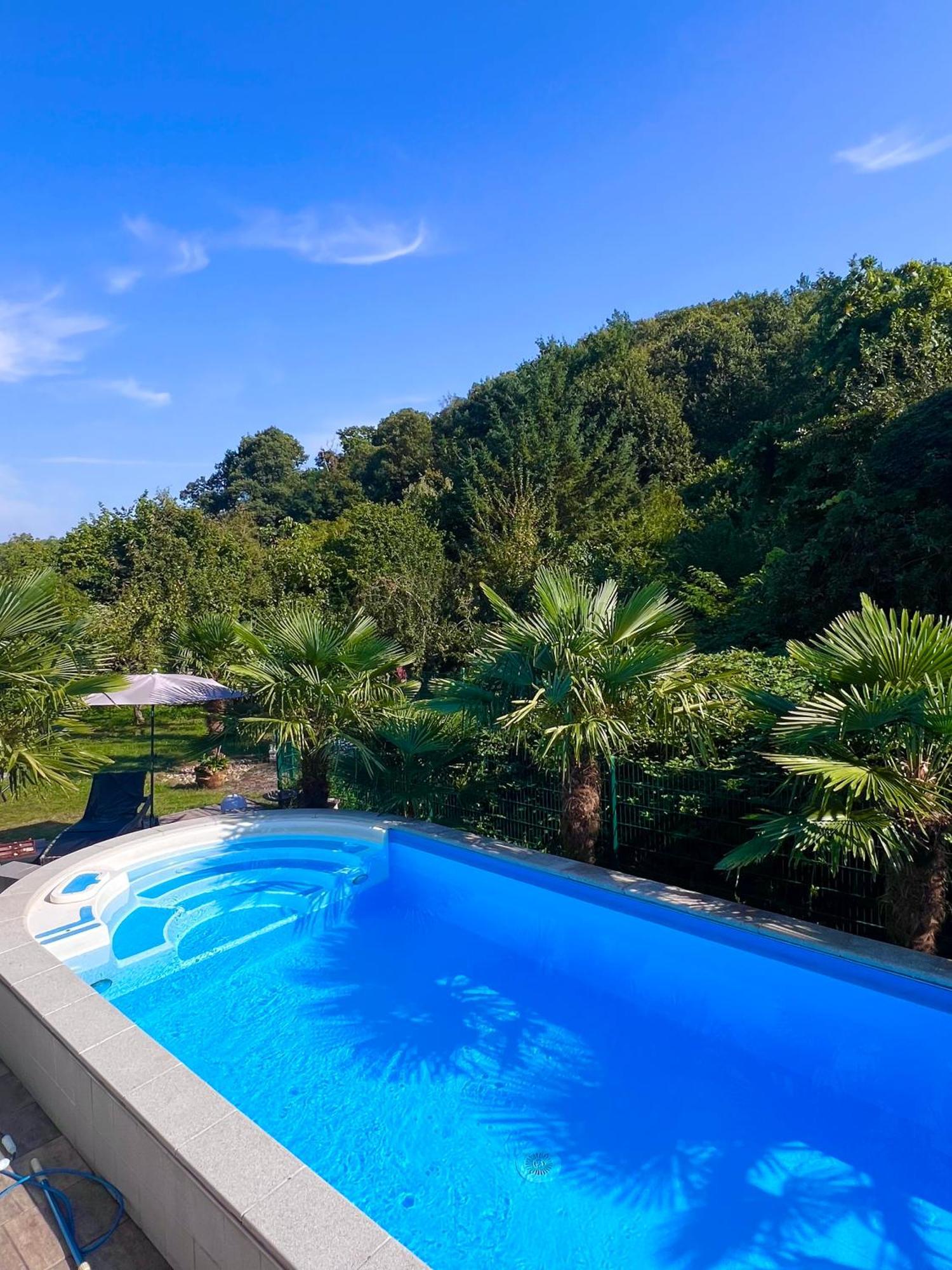 Privates Ferienhaus Mit Pool & Whirlpool Zentral In Bad Dürkheim Buitenkant foto